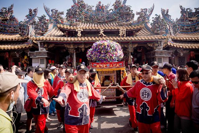 在家防疫為媽祖祝壽祈福