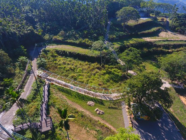 雲林古坑華南國小旁砌石梯田成教育園區　傳承共生共榮理念