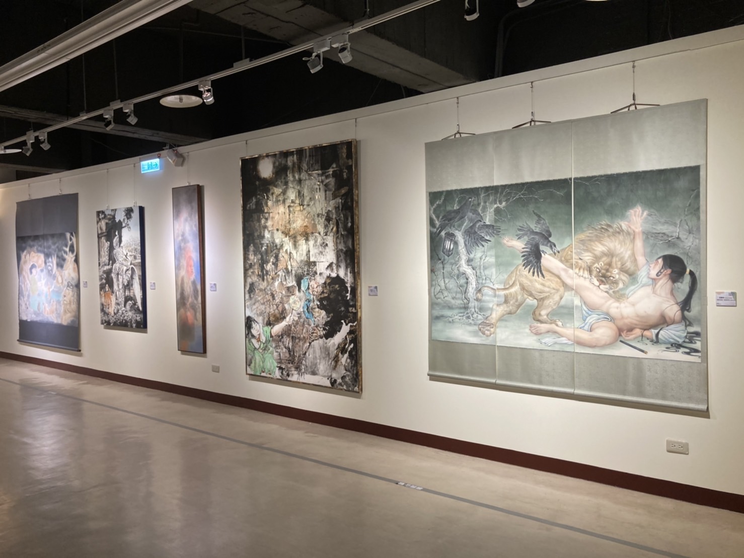 第21屆彩墨新人賞得獎作品展出 3
