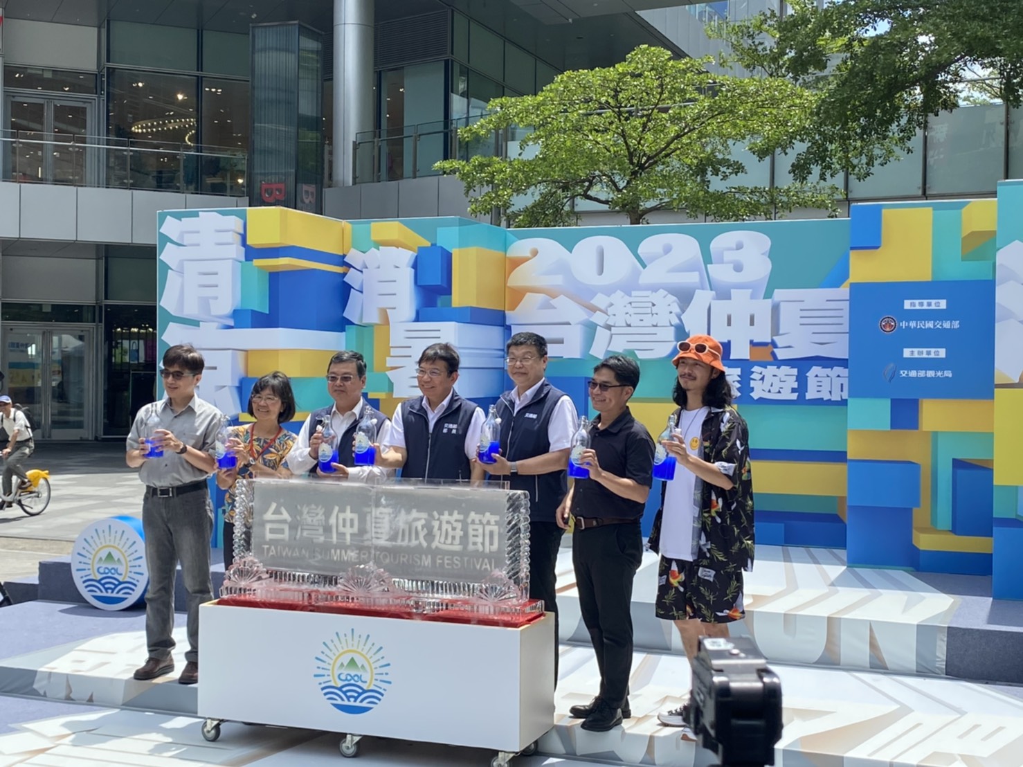 縣府參加「台灣仲夏旅遊節」記者會 行銷暑期星空季及旅遊資訊