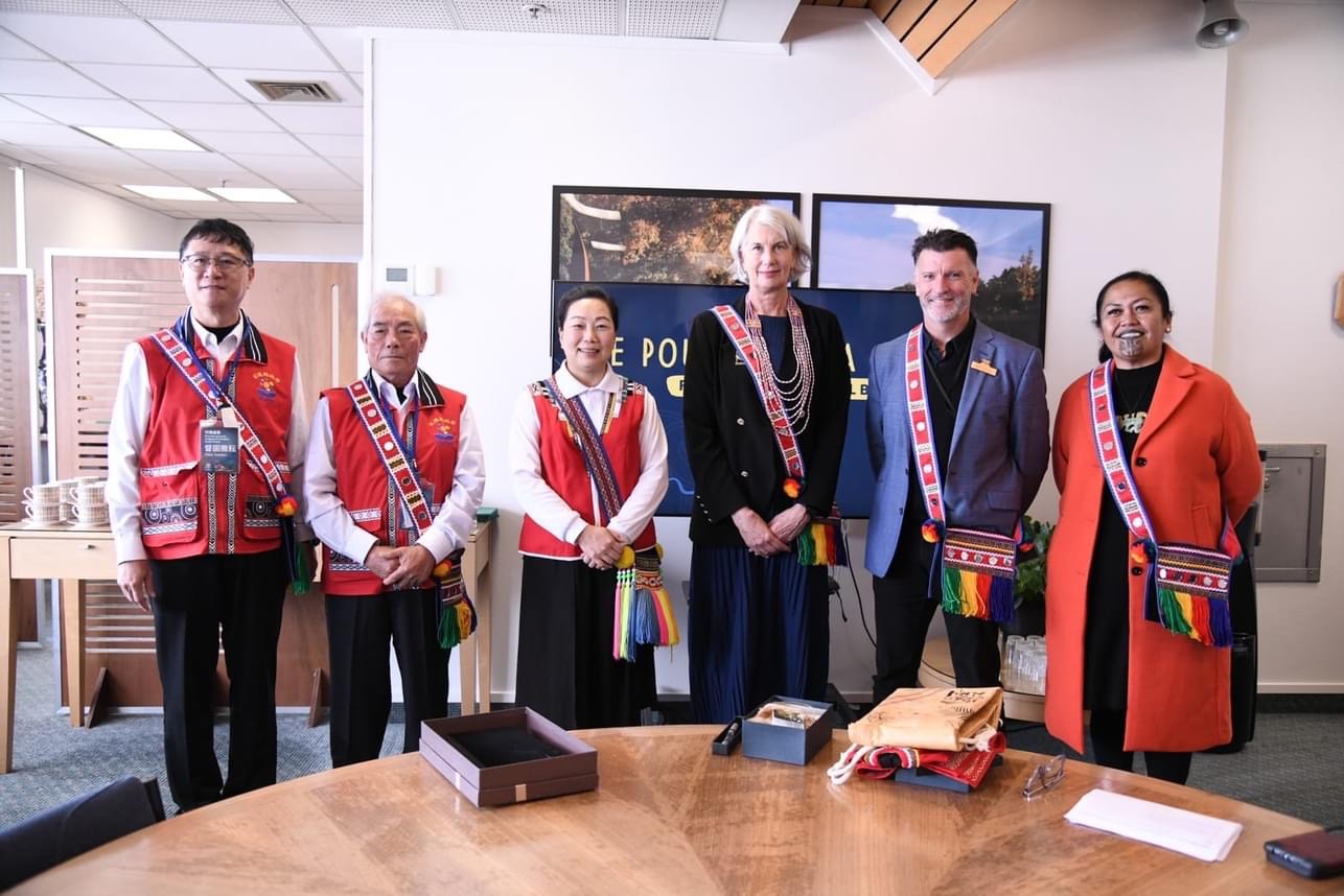 花蓮紐西蘭合作不間斷 徐榛蔚率團會見漢米爾頓市長 進行原住民文化與永續發展訪問交流