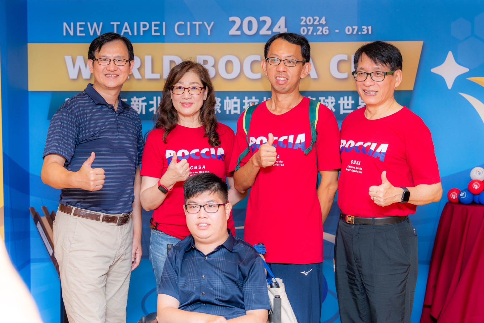 新北市地板滾球好手劉佳昇前將於2024帕拉地板滾球世界盃與國際好手一較高下