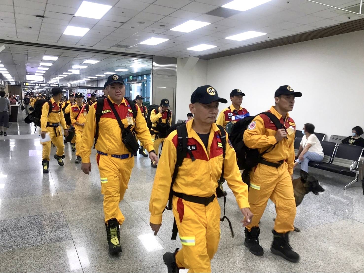 提升國際救援效能竹市特搜隊輪值國際人道救援 參與包機及地震聯合搜救演練