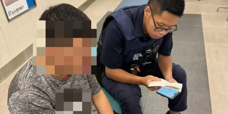 二林分駐所成功攔阻民眾遭詐騙
