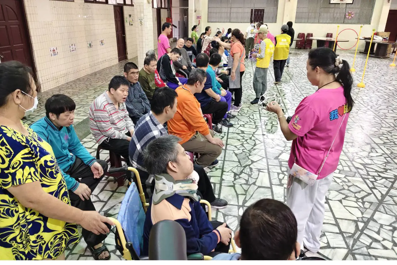 獅友齊聚送愛心 殘障院生飛出自信新視野 2 4b717197be750f1