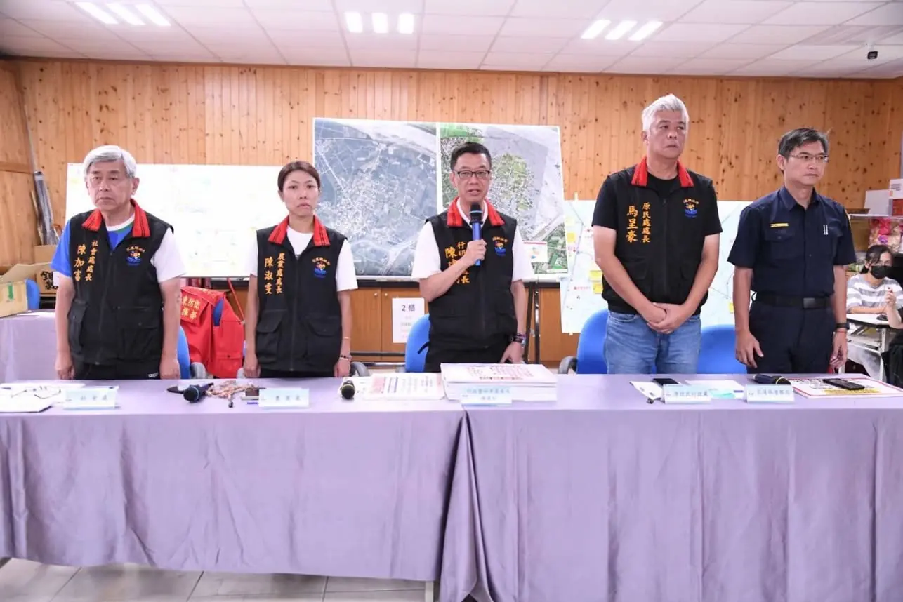 縣府說明救災進度 明起發放5萬慰問金 縣府說明救災進度 明起發放5萬慰問金