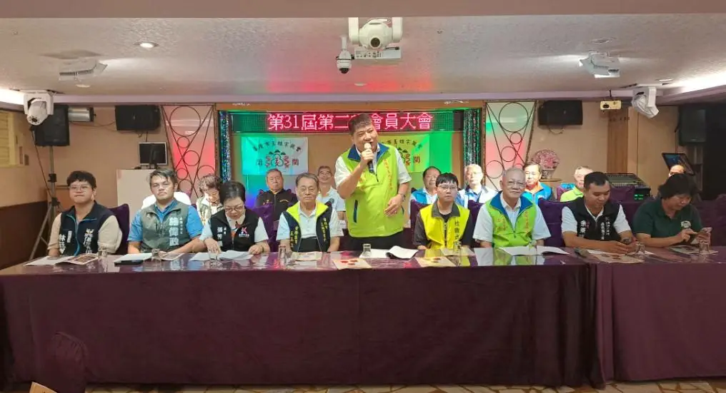 王維榮在致詞時表示，這次受宗親推舉接任理事長，深感責任重大，「我只是盡一點棉薄之力，希望能為宗親會貢獻心力。」