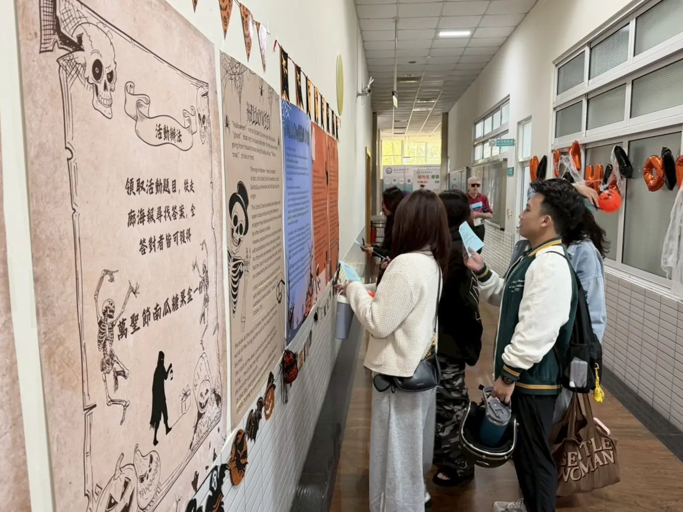 僑光科大國際處萬聖節闖關週 英語學習結合文化體驗超有感 3 936127b558835fb
