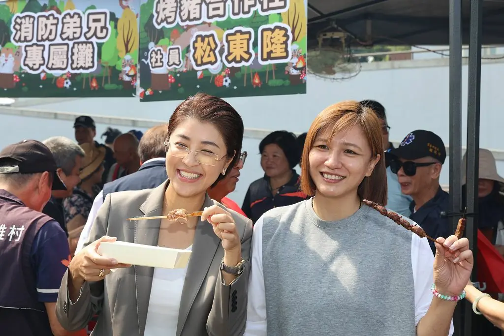 許淑華力挺原民職人 南投烤豬合作社揭牌開業 3 de50af4c17bd188