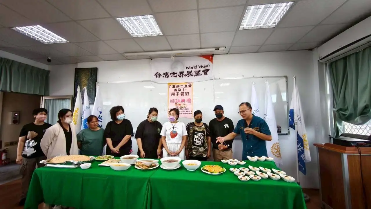花蓮港區扶輪社攜手展望會 助弱勢婦女培養月子餐烹調技能 提升自立能力 花蓮港區扶輪社攜手展望會 助弱勢婦女培養月子餐烹調技能 提升自立能力