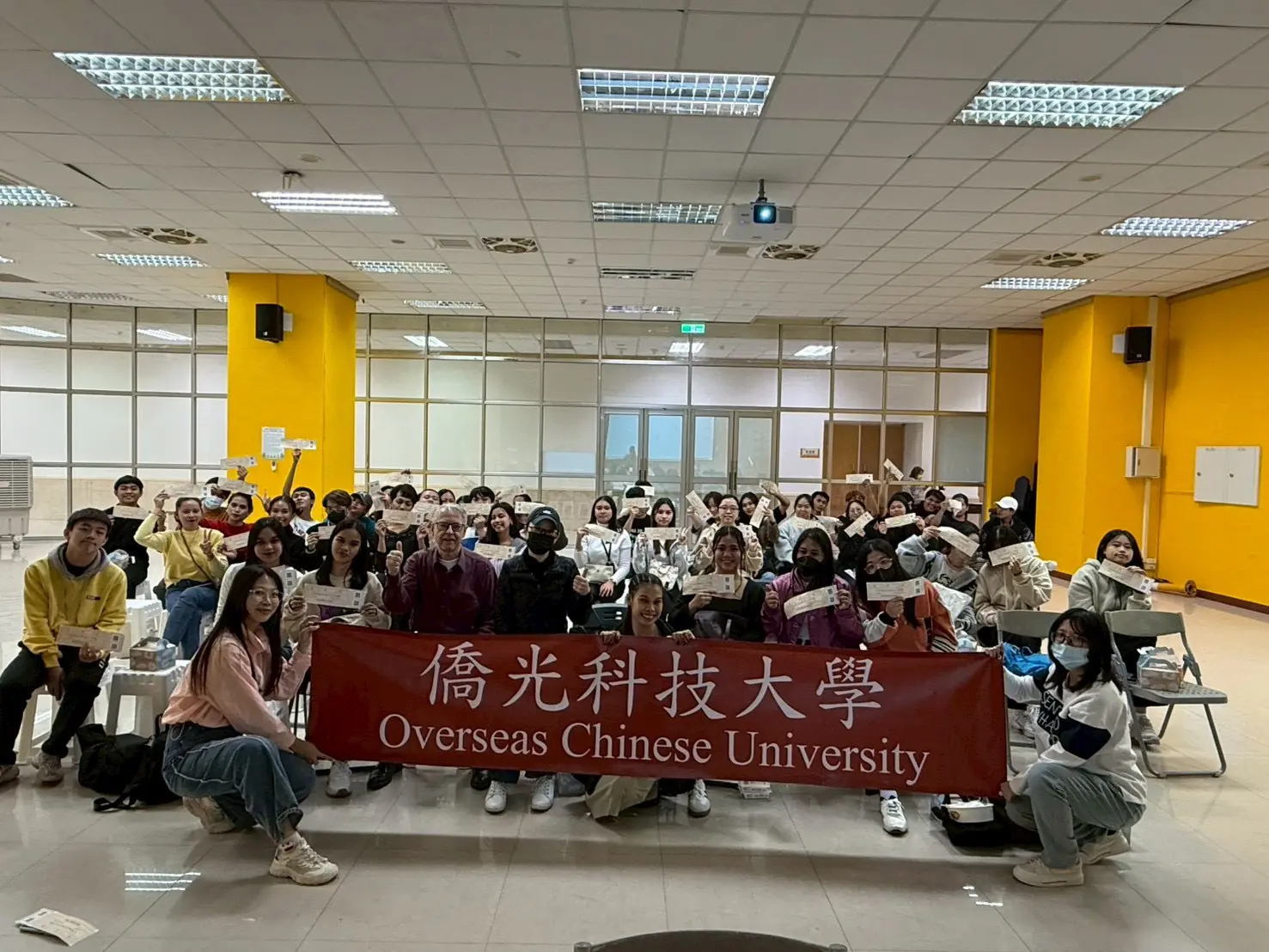 僑光科技大學舉辦境外生迎新活動