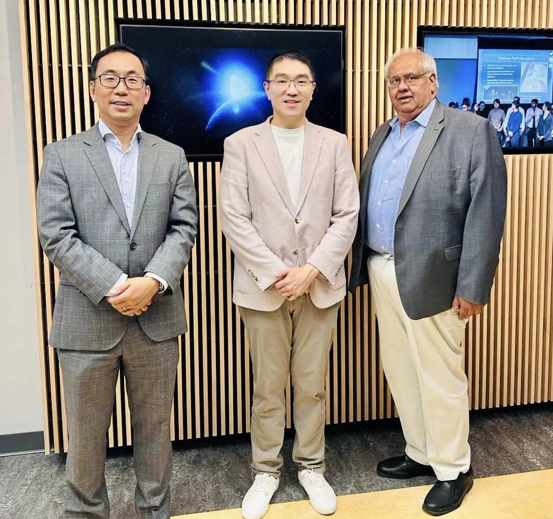 基隆市長謝國樑親自前往加州大學柏克萊分校的Vive FHL Lab參訪，並與兩位主要計劃主持人Shankar Sastry及Allen Y. Yang進行合作的深入討論，為基隆提供參考及學習經驗，爭取更多的國際學術資源和合作。