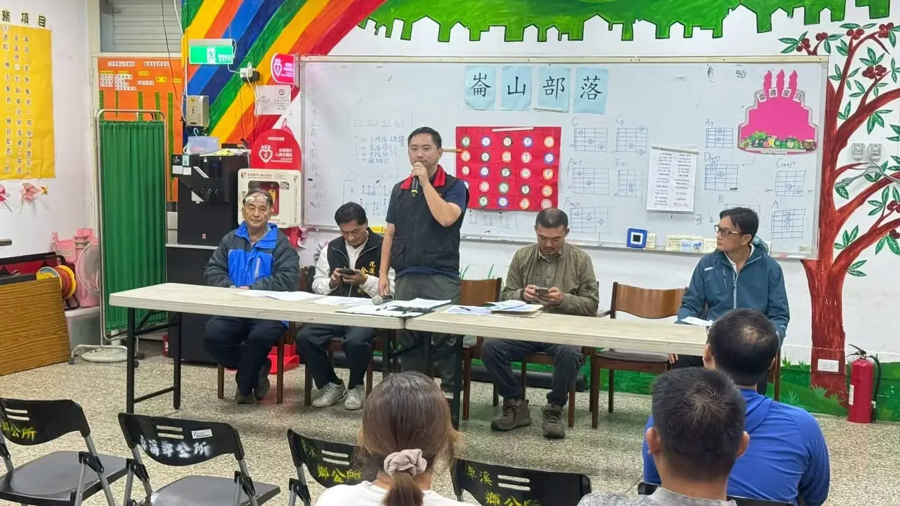 花蓮縣政府推動卓溪鄉崙山部落接用自來水 改善用水品質