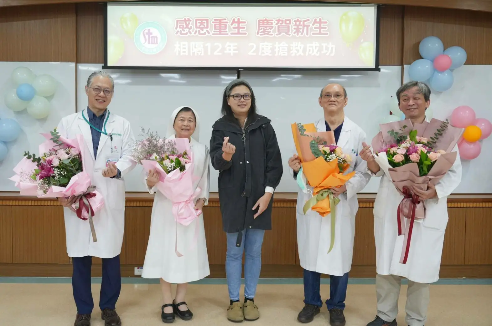 12年後再遇羊水栓塞　原班醫療團隊救回母子