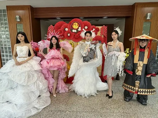 朝陽科大永續時尚走秀驚豔登場 感受節慶氛圍 4 3f257db9e2621b4