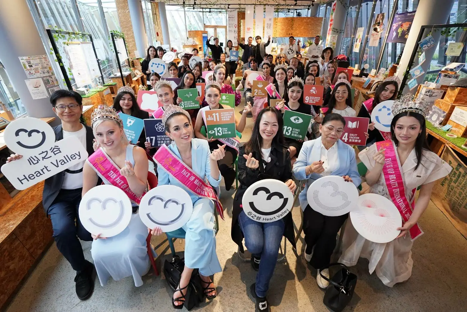 2025世界美顏小姐齊聚秋紅谷　用美麗傳遞永續力量