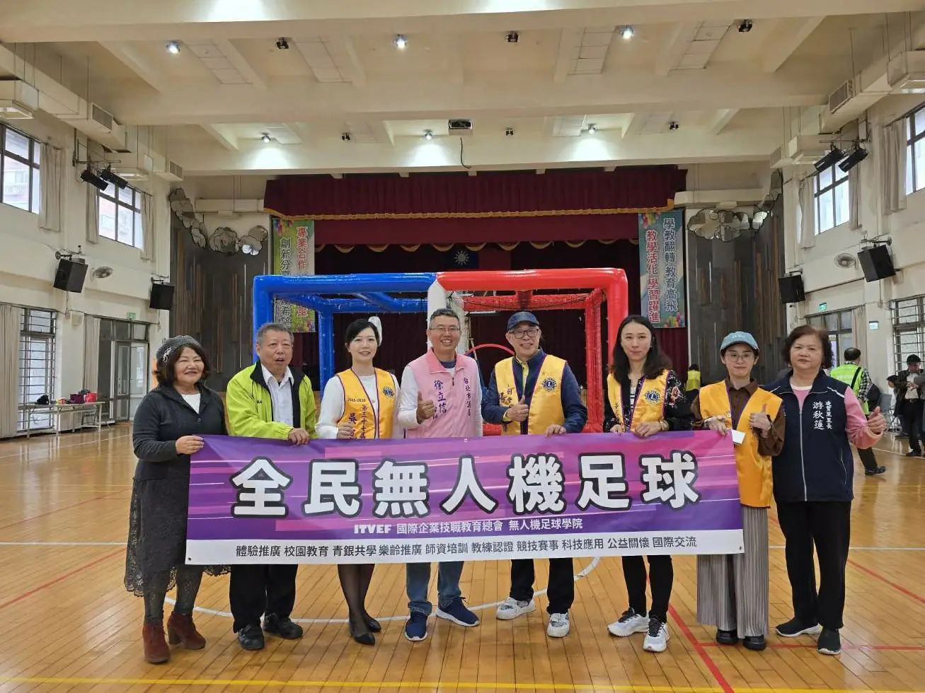 全民無人機足球青銀體驗登場　科技運動促進社區共學