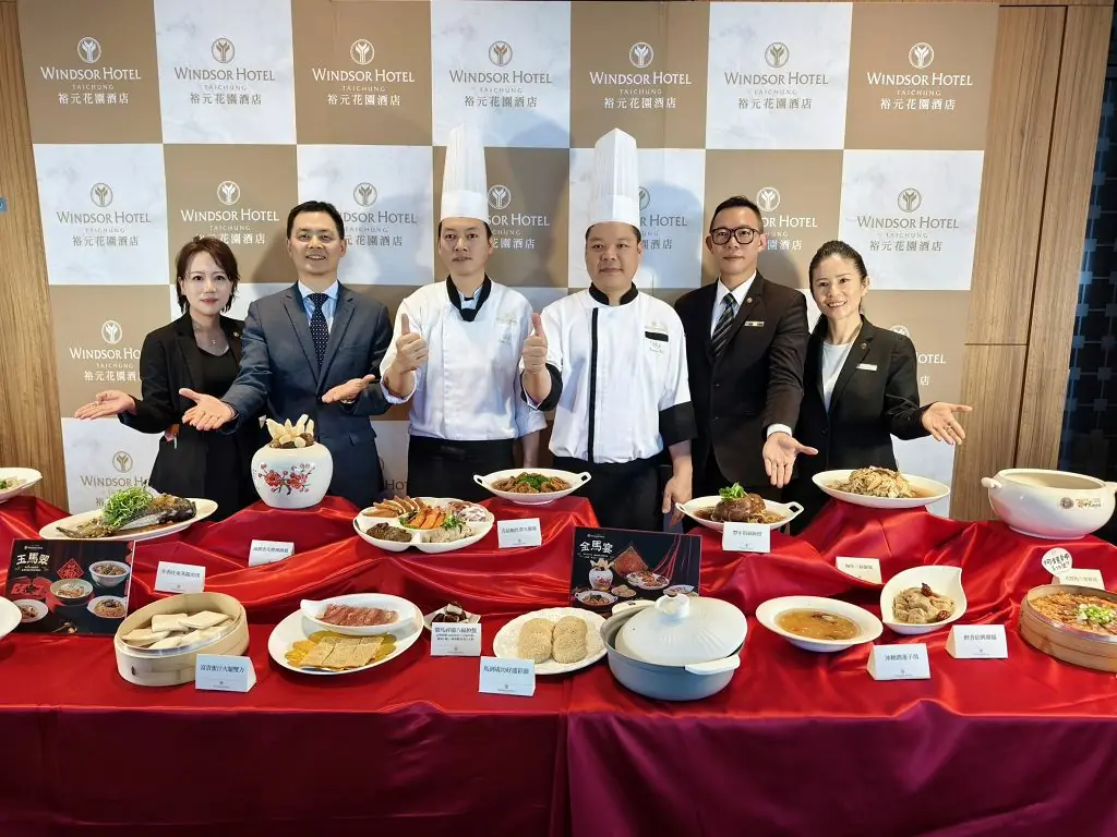 裕元花園酒店攜手阿鏡師推出得獎年菜