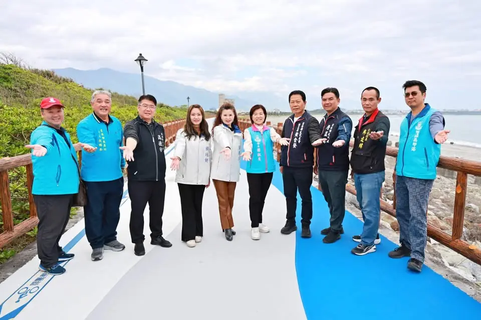 游淑貞爭取千餘萬優化濱海自行車道守護休閒安全打造優質騎行路網