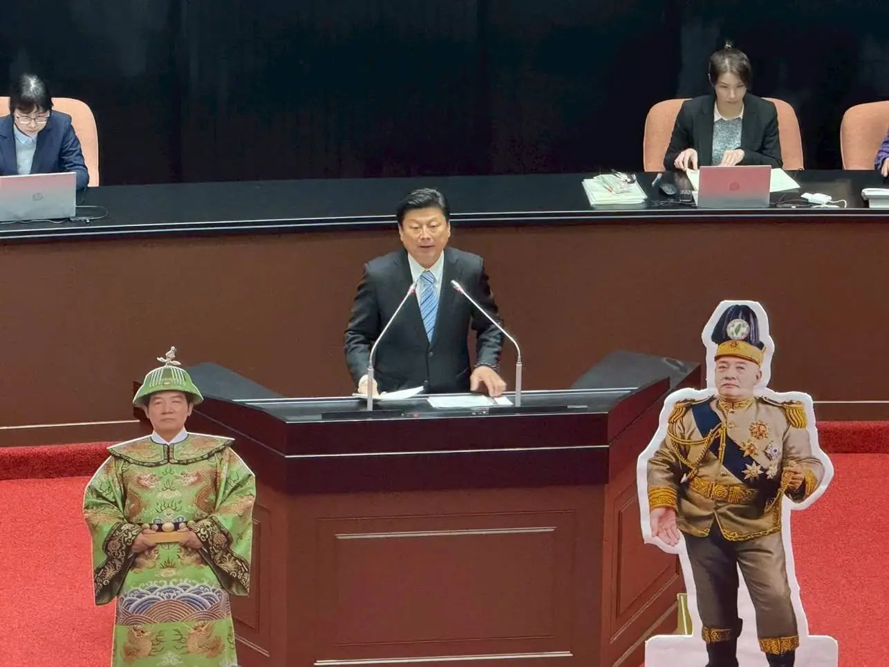 賴清德缺席國會彈劾審查 踐踏憲法是民主之恥 細數賴皇劣行敗績 傅崐萁籲國人汰換貪污政權